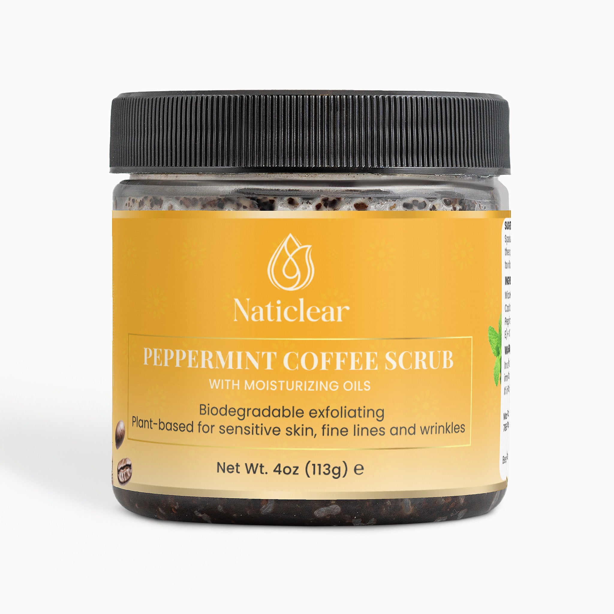 Peppermint Coffee Scrub