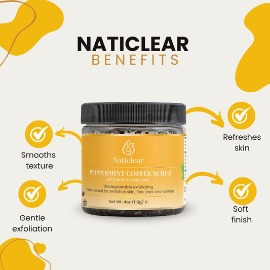 Peppermint Coffee Scrub